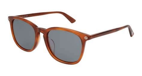 gucci spotte havana|Gucci™ GG0154SA 003 53 Havana Sunglasses .